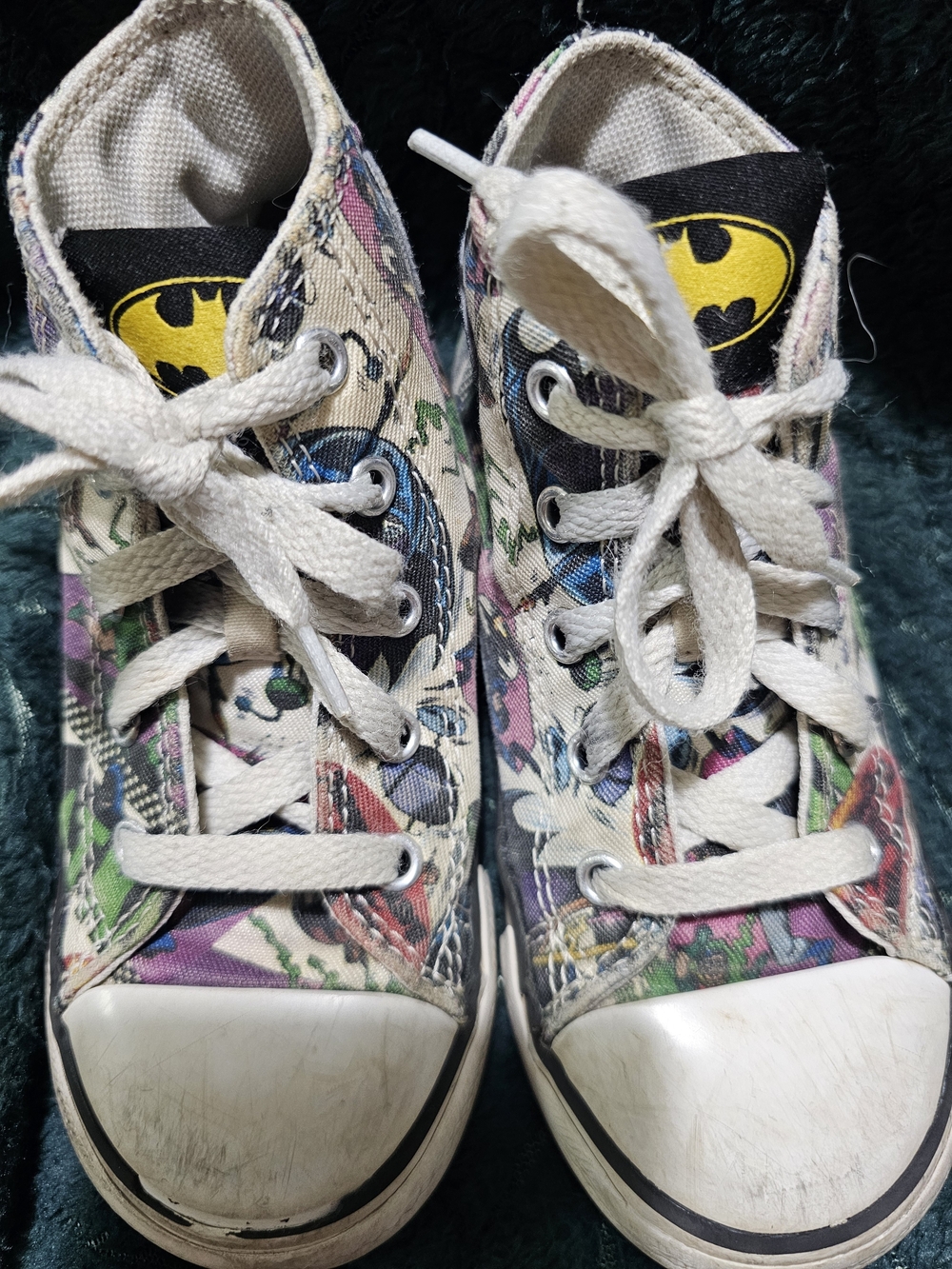 Converse Chuck Taylor All Star High-Top in Black, White, Green, Purple